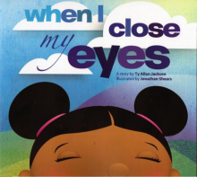 When I close my eyes book cover
